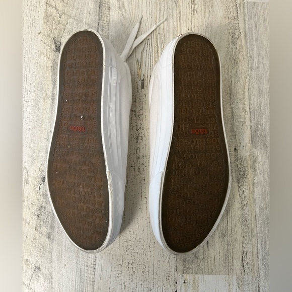 Taos Womens Footwear White Plim Soul Canvas Sneakers size 8 - Picture 5 of 11